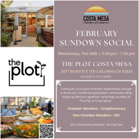 2025 Chamber Sundown Social - February