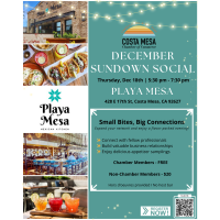 2025 Chamber Sundown Social - December
