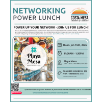2026 Chamber Networking Power Lunch - Jan