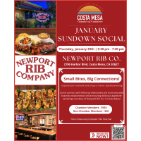 2026 Chamber Sundown Social - January