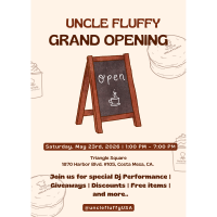 GRAND OPENING - Uncle Fluffy