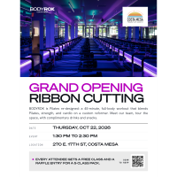 2026 Ribbon Cutting - BODYROK Costa Mesa