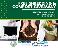 Free Shredding and Compost Giveaway Event