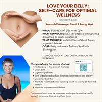 Love Your Belly Workshop by Morgyne