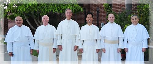 We are blessed to be served by six Norbertine Fathers from St. Michael's Abbey