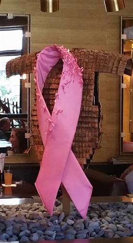 Custom 3 Foot Breast Cancer Loop for PF Chang's