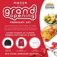 Mezzo Calzones - Grand Opening & Ribbon Cutting
