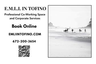 E.M.L.I. In Tofino Co-Working Space and Corporate Services