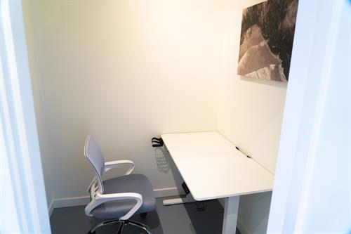 Private Office with Closed Door 