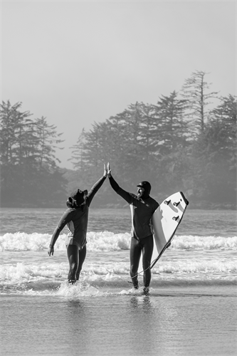 Good vibes and great waves in a surf lesson with Coastal Shred Academy