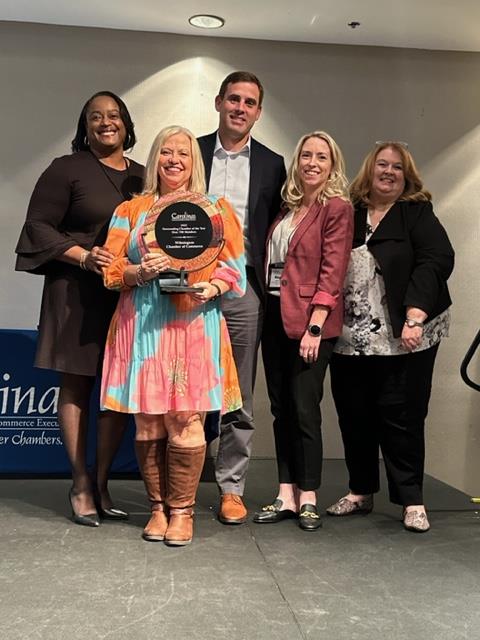 Image for Carolinas Association of Chamber of Commerce Executives (CACCE) Names Outstanding Chamber of the Year for 2022