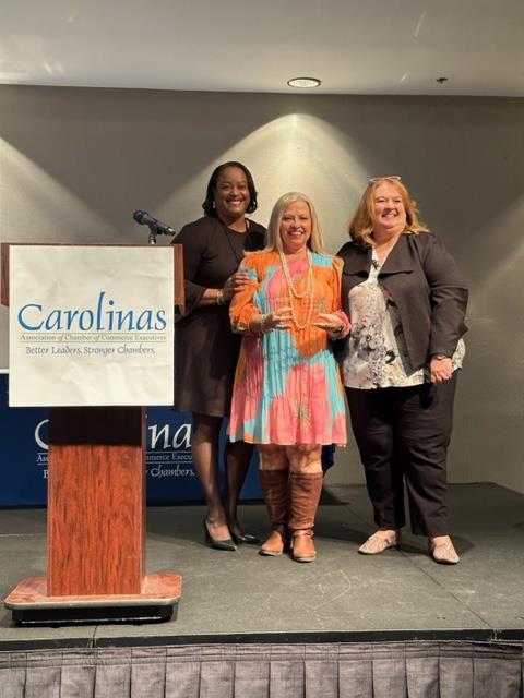 Image for Carolinas Association of Chamber of Commerce Executives (CACCE) Names North Carolina Chamber Executive of the Year for 2022