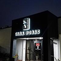 Dark Horse Studios - Halo Lit (Backlit) sign