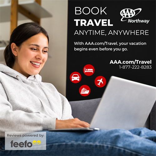 Book travel with AAA
