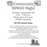 Community Bingo Night 