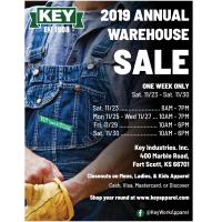 Key Apparel Annual Warehouse Sale