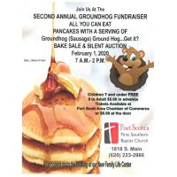 Second Annual Groundhog Fundraiser- All you can eat Pancake Feed!