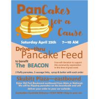 Drive-thru Pancake Feed to benefit The Beacon, April 25th
