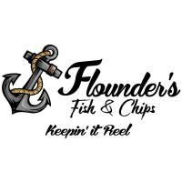 Flounders Fish & Chips at the Boiler Room Brewhaus