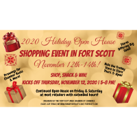 Holiday Open House in Fort Scott 2020!