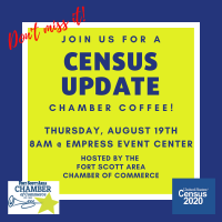 Chamber Coffee featuring a Census Update on the new data - Empress Event Center