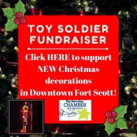 Toy Soldier Fundraiser - Support NEW Christmas Decorations for Downtown Fort Scott!