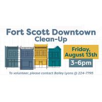 Downtown Spring Clean Day in Fort Scott!