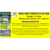 Friday Night Concert in the Park ~ Neosho River Boys