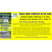 Friday Night Concert in the Park - Sunflower Prairie Strings