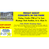 Friday Night Concert in the Park - Saint Martin's Academy