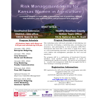 Southwind Extension District: Risk Management for Kansas Women in Agriculture 