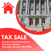 Tax Foreclosure Sale - Bourbon County Courthouse