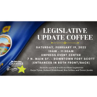 Legislative Update Coffee, 10-11:30am at Empress Event Center