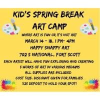 Kid's Spring Break Art Camp 