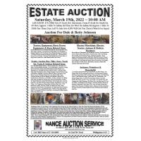 Estate Auction - Dale & Betty Johnson