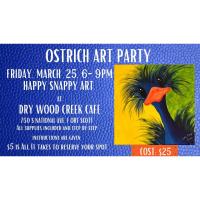 Ostrich Art Party