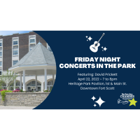 Friday Night Concert in the Park - David Prickett