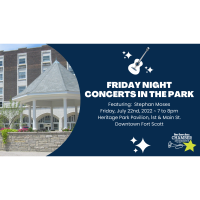 Friday Night Concerts in the Park featuring Stephan Moses