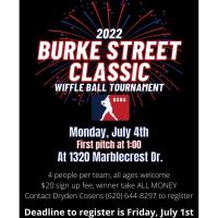 Burke Street Classic Wiffle Ball Tournament