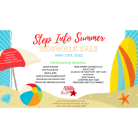 Step Into Summer Sidewalk Sale 