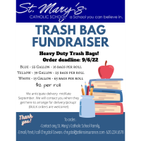 St. Mary's Trash Bag Fundrasier