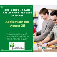 Community Foundation Grant Cycle Open thru 8/31