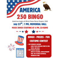 BINGO hosted by the American Legion