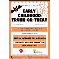 Early Childhood  Trunk-Or-Treat