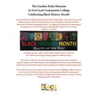 Black History Month Tribute Panel