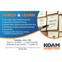 Lunch & Learn - Hosted by KOAM TV
