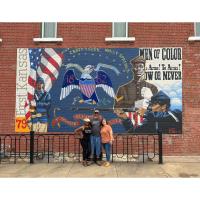 Mural Unveiling - 1st Kansas Colored Infantry Mural