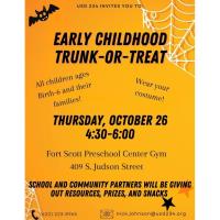 Early Childhood Trunk-Or-Treat