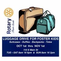 Luggage Drive for Foster Kids