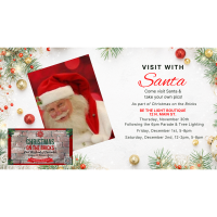 Pictures with Santa at Be the Light Boutique